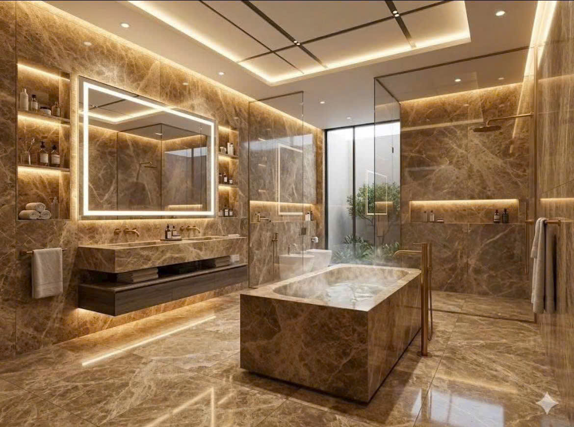 Đá Marble Nâu Tây Ban Nha