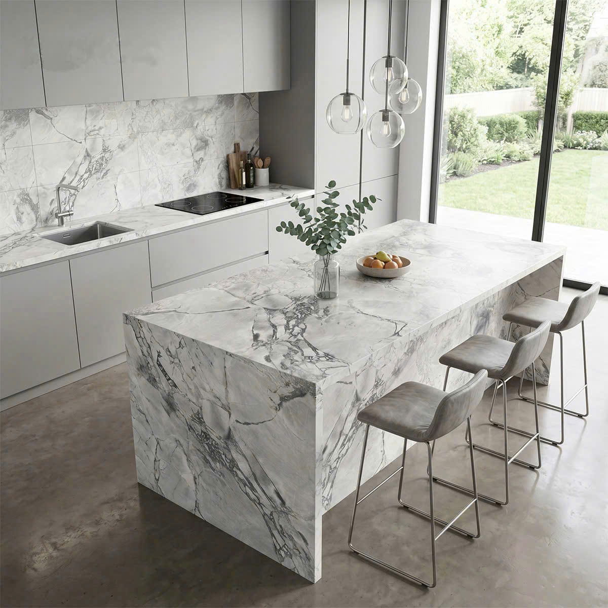 Đá Marble Super White
