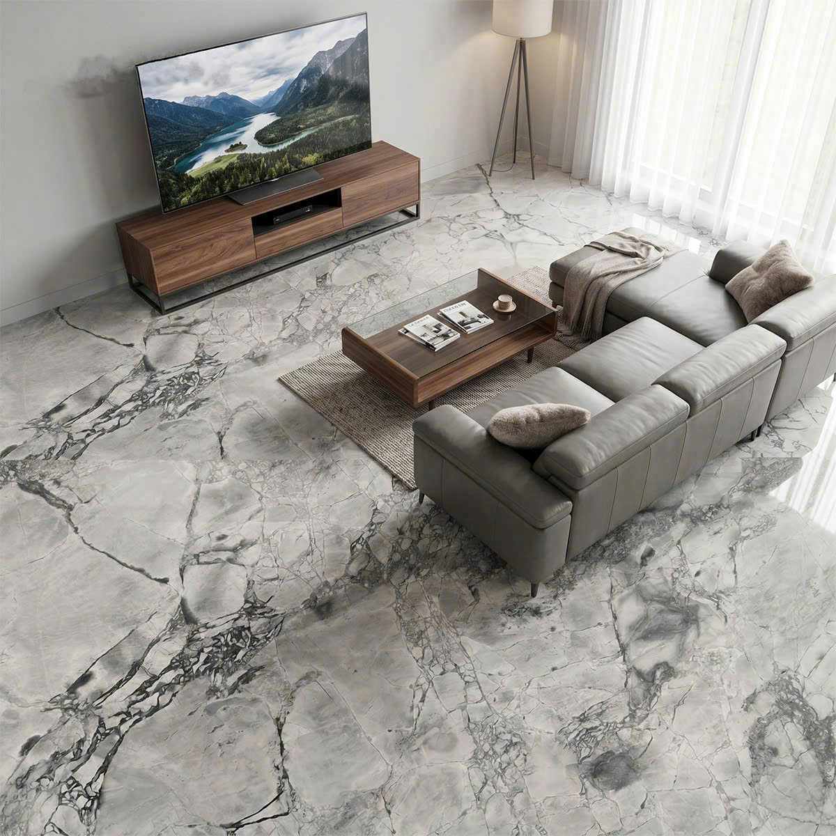 Đá Marble Super White