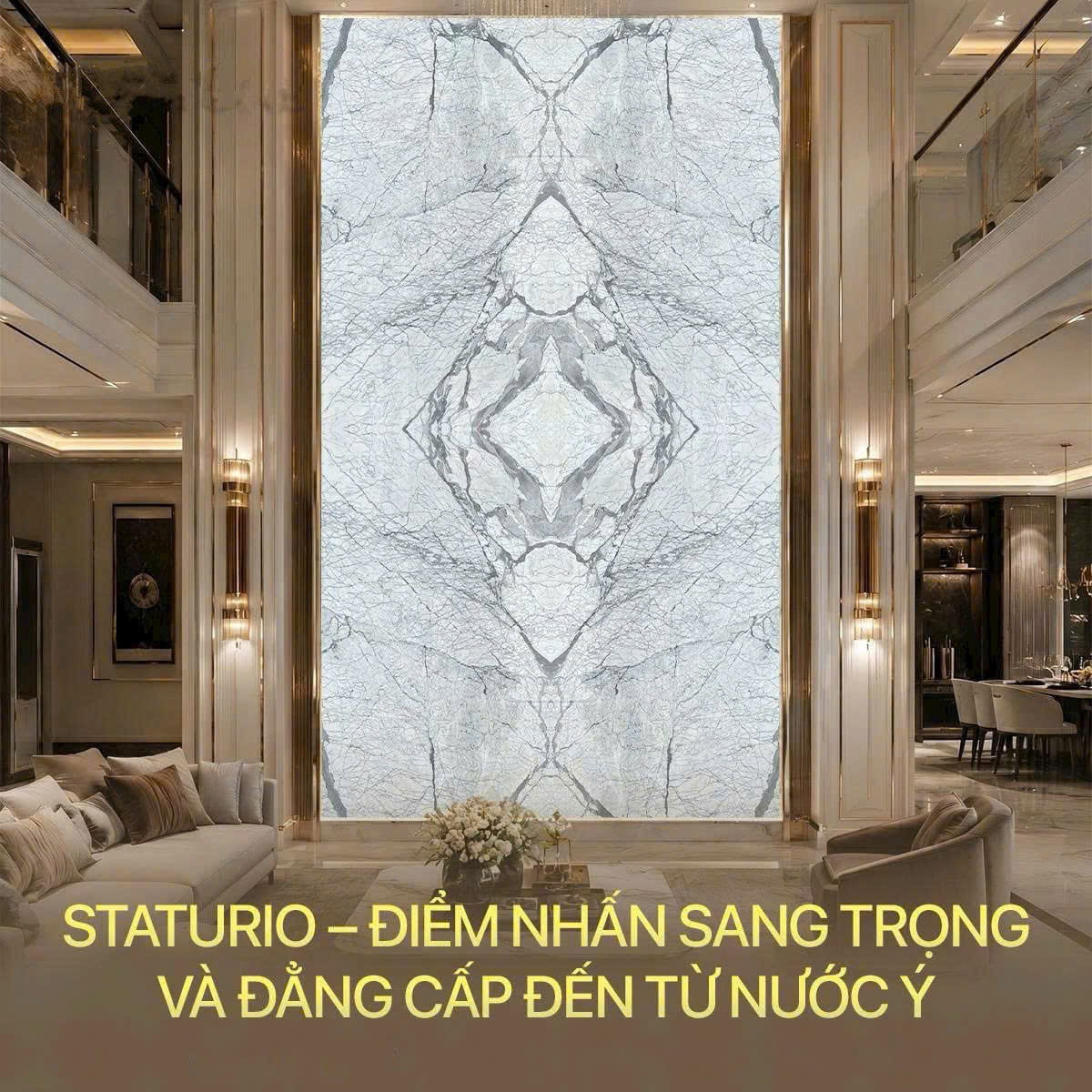 Đá Marble Statuario