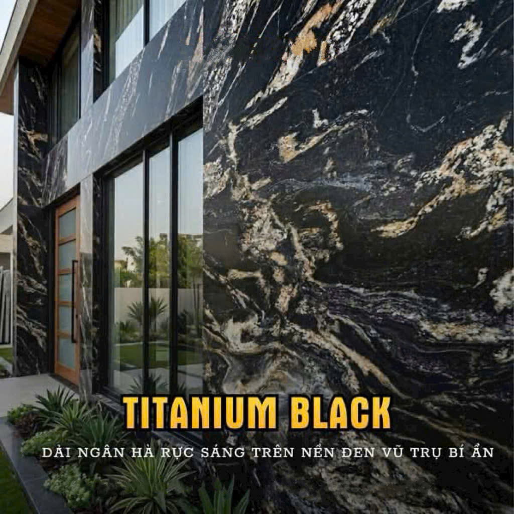 Đá Granite Titanium Black