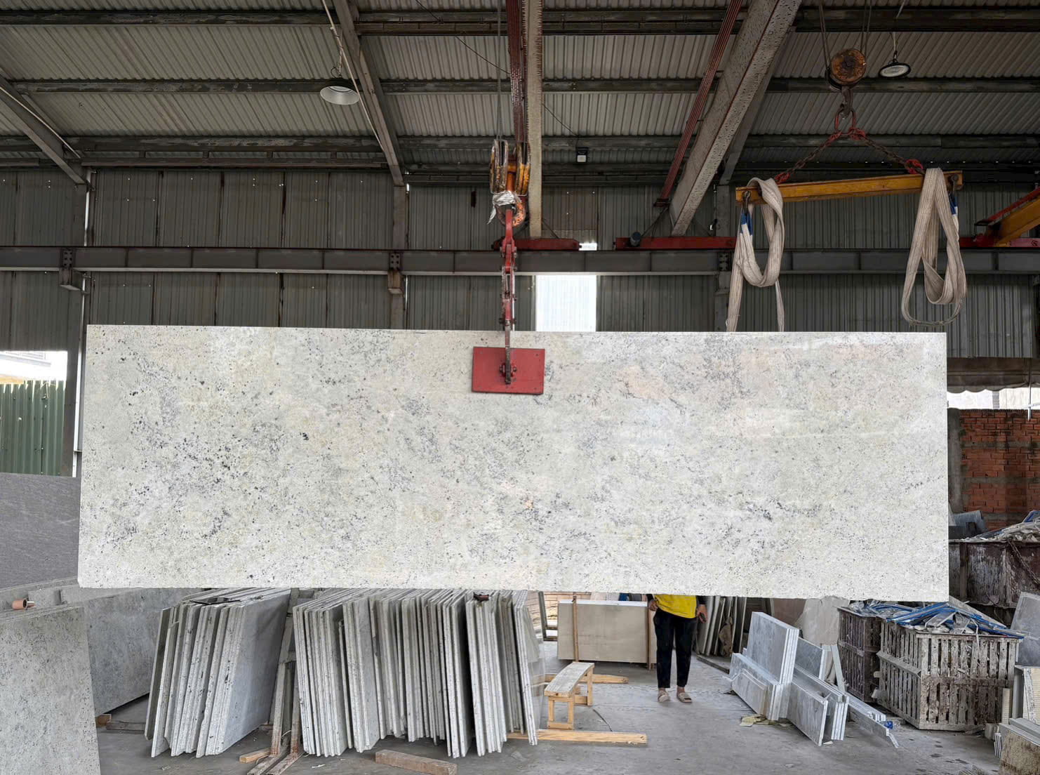 Đá Granite Colonial White