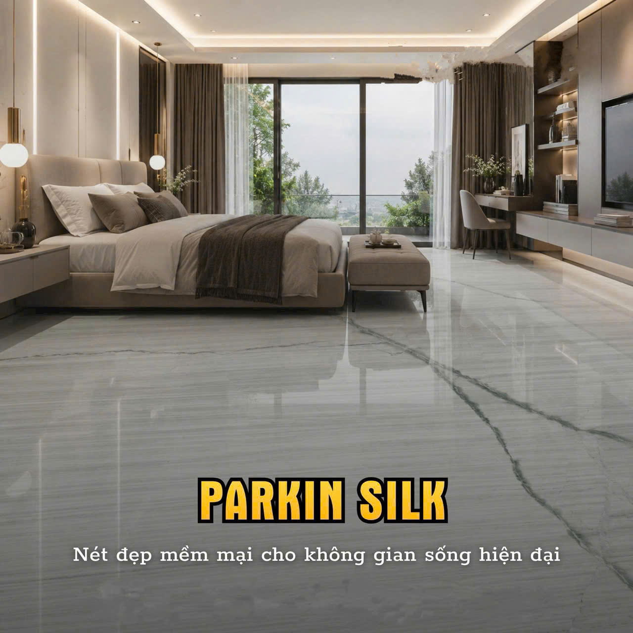 Đá Thạch Anh Parkin Silk