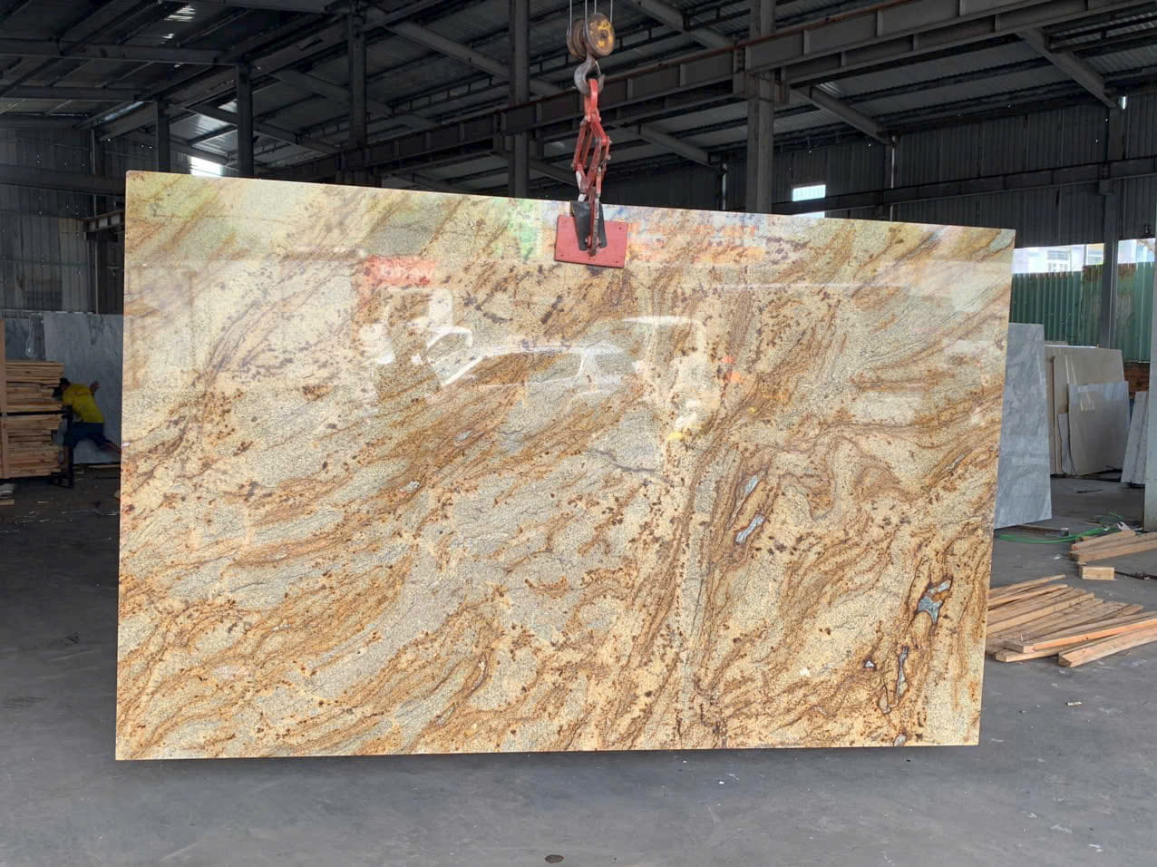 Đá Granite Forest Gold