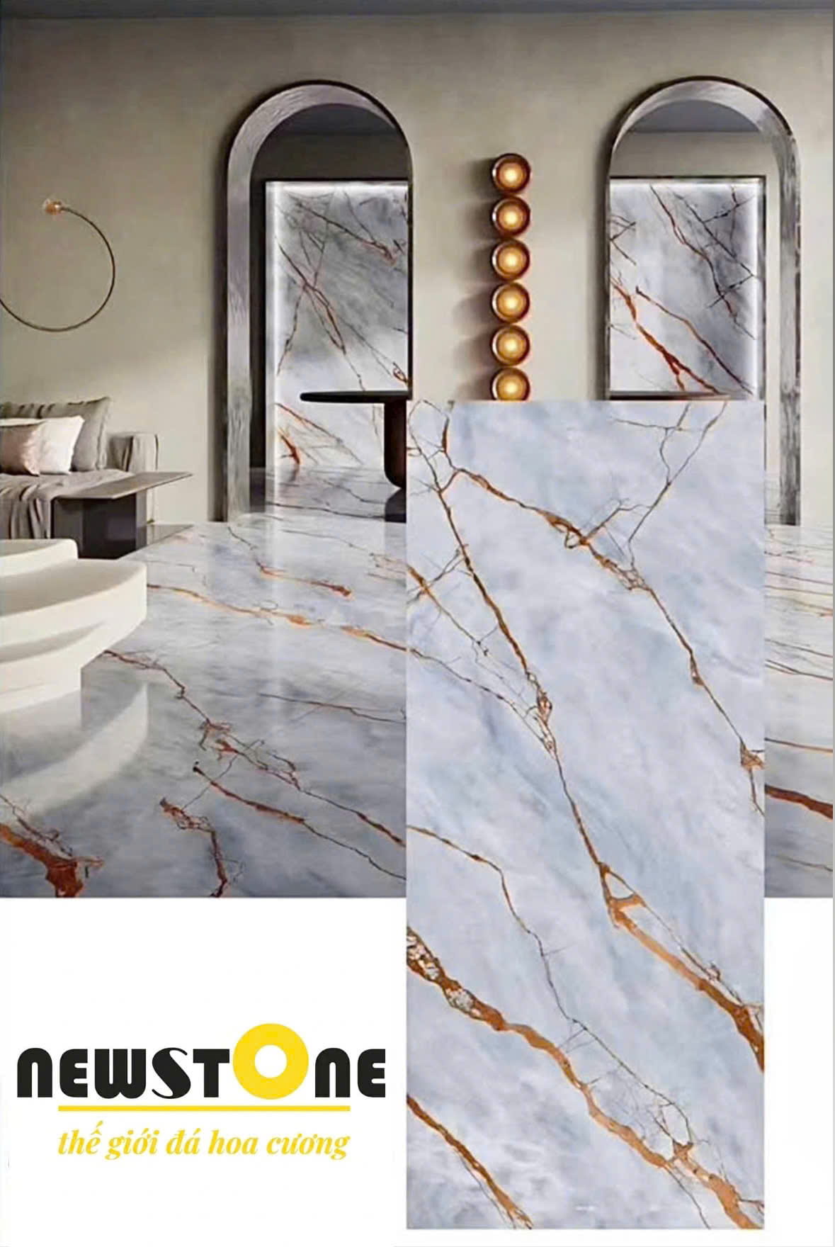 Đá Nhân Tạo Xanh Hải Dương