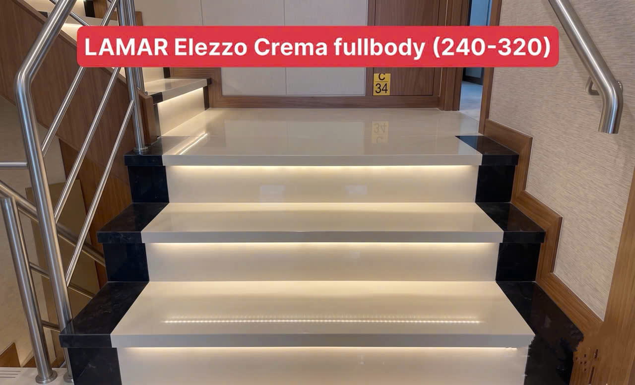 Đá Nhân Tạo Elezzo Crema Fullbody