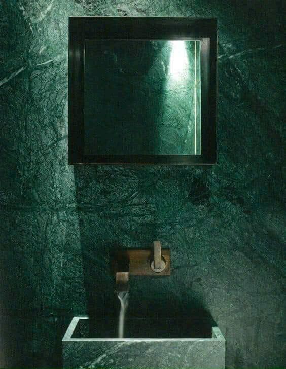 Đá Marble Xanh Napoli