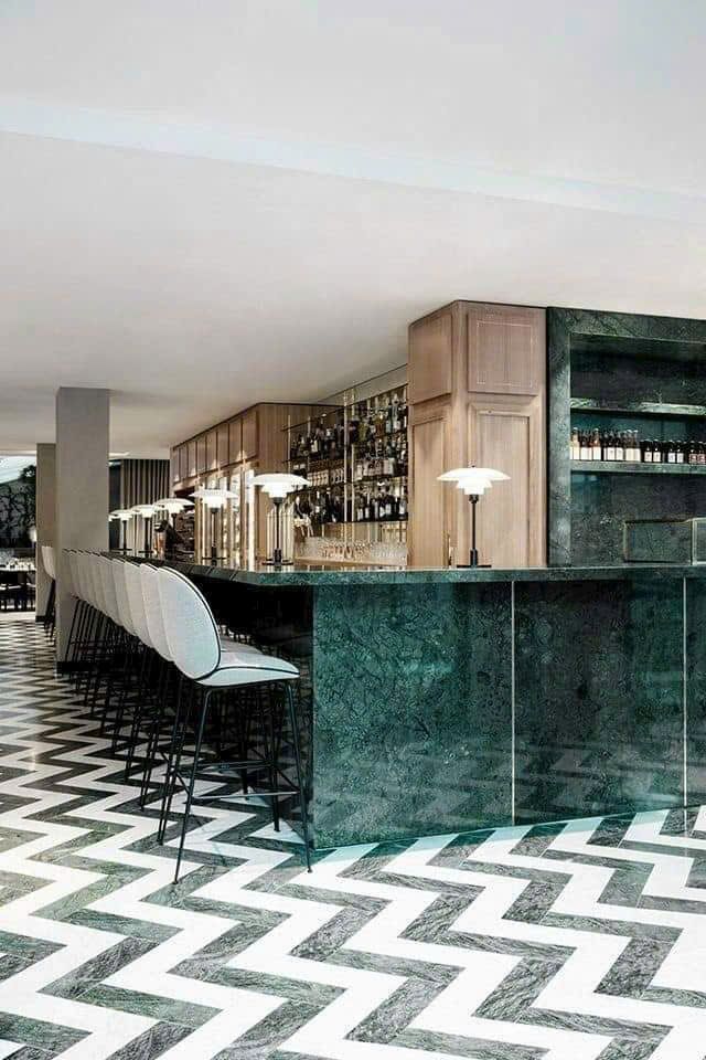 Đá Marble Xanh Napoli