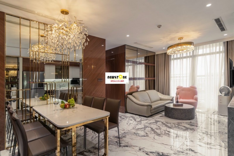 Thi công đá Biệt Thự Nhà Đại Gia Lầu Đức Duy – TP. HCM