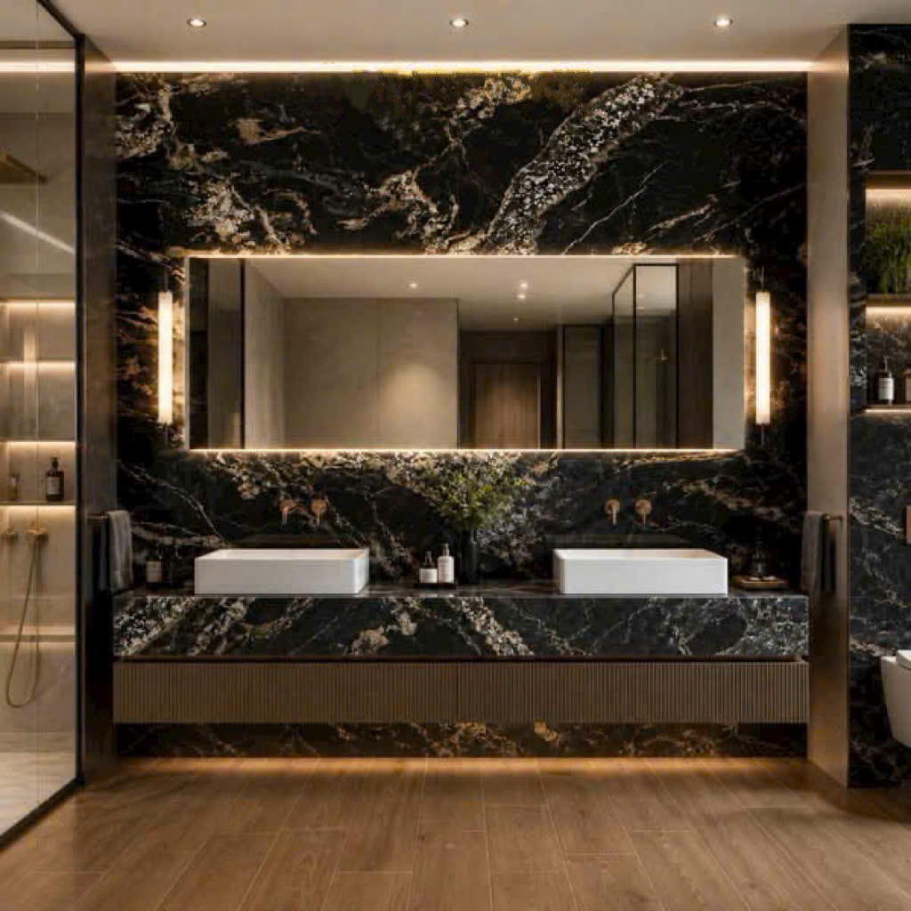 Đá Granite Titanium Black