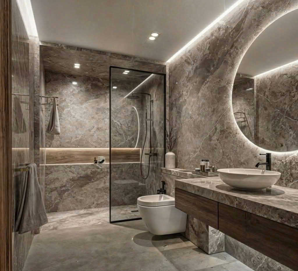 Đá Nhân Tạo Xám Roma